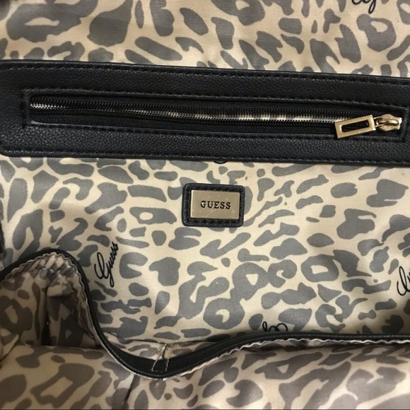 Guess Larson Quilted Black Mini Backpack - Picture 9 of 11